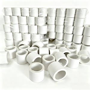 Custom Self Adhesive Die Cut Metallic Silver Brushed Aluminum Vinyl Stickers - Product Image 4