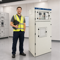 Armoire de commutation sur pied 600x400x1600mm en acier de 1,5mm, coffret vide pour salles de puissance minières et industrielles