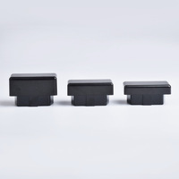 Boîtier de connecteur mâle OBD2 pour outil de diagnostic Bluetooth ELM327