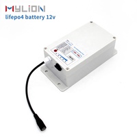 Mylion 12V 2A 148Wh 40000mAh fuente de alimentación ininterrumpida (UPS) batería solar impermeable DC UPS para Torre de Telecomunicaciones CCTV al aire libre