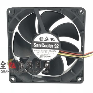 Ventilateur de boîtier d'ordinateur San Cooler 92 120x120x25mm 12V 0.17A PWM - Product Image 1