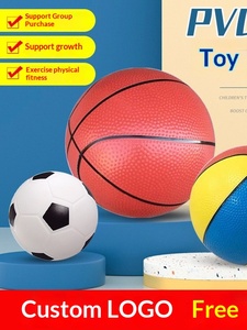 Balón de Baloncesto Infantil de Plástico de 8cm con Logotipo Impreso, Tres Colores, Suministro Directo de Fábrica, Ecológico para Bebés y Jardín de Infancia - Product Image 6