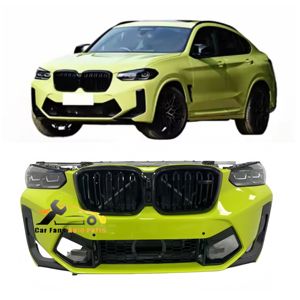Utilizado para <span class=keywords><strong>BMW</strong></span> X4M X3M F97 F98 Lci 2024 accesorios de coche parachoques delantero pieza de <span class=keywords><strong>segunda</strong></span> <span class=keywords><strong>mano</strong></span> con piezas de coche de condición para X3M X4M - Product Image 1