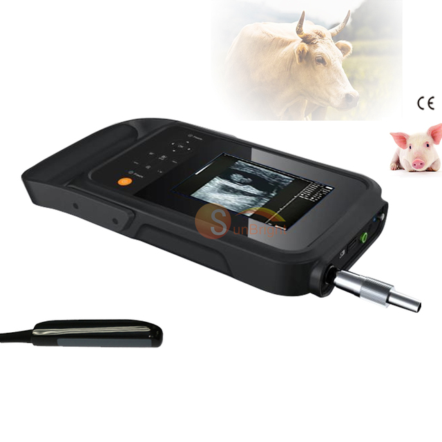 5.6 Inch Handheld Vet Ultrasound Farm Use Medical Ultrasound Cow Scanner