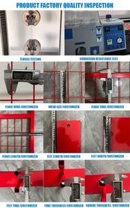 Высокая безопасность, гладкая поверхность, переносной мобильный забор в канадском стиле, временное сварное ограждение для предотвращения краж и вандализма - Product Image 4