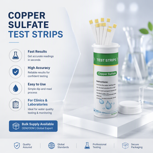 Kit per il monitoraggio della qualità dell'acqua con strisce di solfato di rame, risultati rapidi, grafico dei <span class=keywords><strong>colori</strong></span> chiaro, monitoraggio professionale - Product Image 6