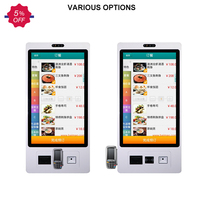 Borne Tactile Libre-Service de Commande pour Restaurant Fast-Food 15,6 21,5 32 Pouces