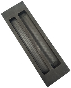 Hình Dạng Tùy Chỉnh 1.72-1.90G/cm3 Mật Độ <span class=keywords><strong>Graphite</strong></span> Phôi Khuôn Cho Vàng Bạc Dải Nóng Chảy - Product Image 5