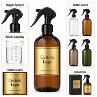 Diffuseur d'ambiance moderne personnalisé de 500 ml avec flacon d'huile et logo personnalisé pour la maison, l'hôtel, le bureau