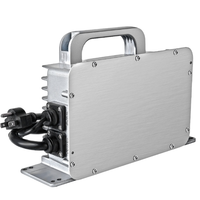 Chargeur de batterie Lifepo4 étanche LNLEE 12v 24v 36v 48v 72v pour système solaire