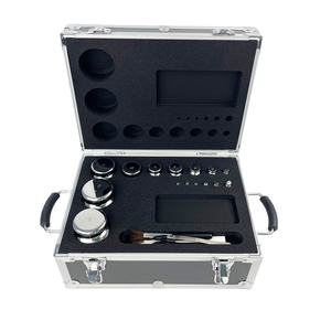 Hochpräzise E2 Edelstahl-Kalibriergewichte 1mg-5kg Fallgewicht Aufprallprüfgerät Motorisierter Wagen Präzisionswaagen-Set - Product Image 1