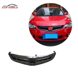 กระจังหน้ารถยนต์ Carworld สำหรับ FD2 ปี 2006-2011 ทำจากพลาสติก ABS สีดำด้าน ขนาด 110x40x30 มม. อุปกรณ์ตกแต่งรถยนต์ - Product Image 2