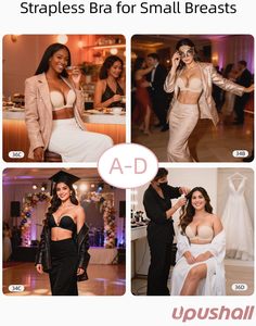 Soutiens-<span class=keywords><strong>gorge</strong></span> push-up <span class=keywords><strong>sans</strong></span> <span class=keywords><strong>bretelles</strong></span> pour femmes, rembourrés, décolleté <span class=keywords><strong>plongeant</strong></span> en U, halter, antidérapants, <span class=keywords><strong>sans</strong></span> coutures - Product Image 6