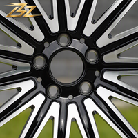 Jantes de voiture forgées monobloc BZ Custom Plating, jantes pour passagers, 20 21 pouces 5x130 pour Porsche Bentley Benz BMW Audi Maserati