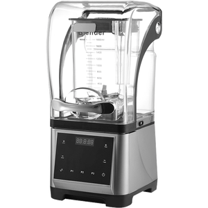Licuadora <span class=keywords><strong>para</strong></span> <span class=keywords><strong>Smoothies</strong></span> con Cubierta Insonorizante, Bajo Ruido, Silenciosa, Comercial <span class=keywords><strong>para</strong></span> Cafeterías y Tiendas de Té con Leche - Product Image 2