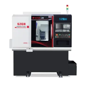 SZGH Drehmaschine 2,2 kW Voll automatische Schräg bett Metall Chinesische Horizontal drehmaschine Schräg bank