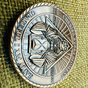 Huy chương đồng Xu Kỷ Niệm mạ Vàng Bộ xương cổ trân trọng từng khoảnh khắc - Product Image 2