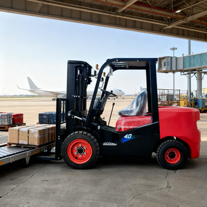 Çin üretici Forklift 3 Ton 4 Ton 2 Ton dizel Forklift ISO CE 4x4 tüm arazi kamyon Off-road Forklift belden çiftlik - Product Image 3