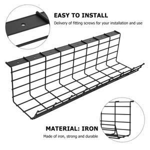 Organizador de Escritorio de Acero para Destornilladores, Cables de Computadora, Cesta de Almacenamiento de Metal, Estantes de Oficina, Unidades de Almacenamiento para <span class=keywords><strong>Mesa</strong></span> - Product Image 2