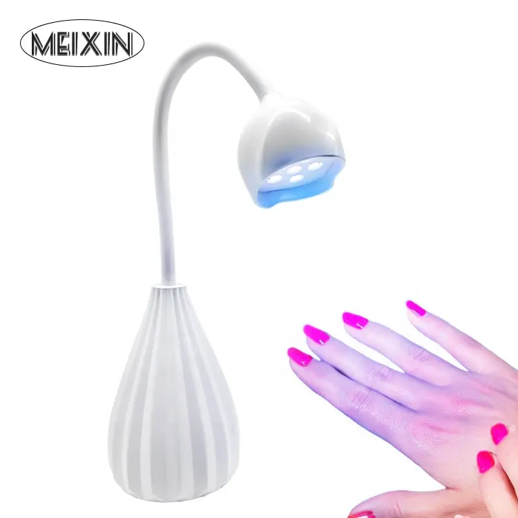 Gelly Tips Mini uv lamps Uv Gel Curing Light 12W Nail Dryer One Finger Flash Cure Led Nail Lamp