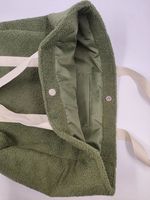 Bolso de mano de tela de felpa para mujer con logotipo personalizado, bolso de hombro de tela de toalla de lujo, bolso de playa de compras de toalla OEM al por mayor con logotipo