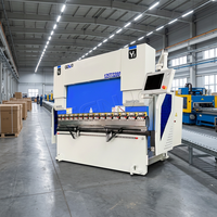 Presse plieuse CNC électro-hydraulique synchrone multi-axes automatique pour tôles, contrôlée par DELEM DA66T importée