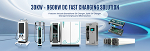 Nouvelle station de recharge rapide pour véhicules électriques <span class=keywords><strong>SICON</strong></span> 80kW 160kW 240kW 360kW 480kW à double borne avec écran publicitaire de 43 pouces - Product Image 4