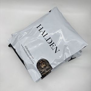 Autocollant personnalisé logo Biodégradable Poly Enveloppe d'expédition Sacs d'expédition pour vêtements pour l'emballage - Product Image 4