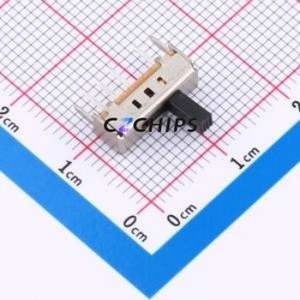 SS-13D01-G050 Slide Switch Through hole-6P,12.7x4.5mm Switch Single Pole Double Throw Rectangle Pin Header PC Pin 12.7mm - Product Image 1