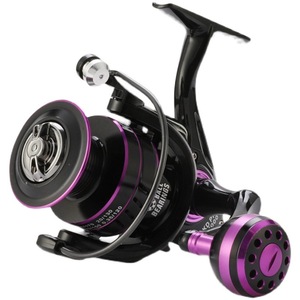 Carrete de Pesca Giratorio Kd, Totalmente Metálico, Tamaños 1000 y 5000, para Pesca en Mar, Pesca desde Barco, Pesca con Señuelos, Uso con Mano Derecha - Product Image 4