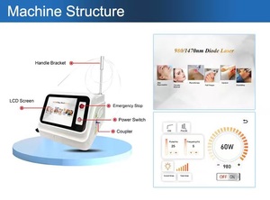 <span class=keywords><strong>Precio</strong></span> de Fábrica, Endopulse 635nm 980nm 1470nm 30W, Máquina de Endolifting, Neocolagenesis, Liposucción, Endolift - Product Image 2