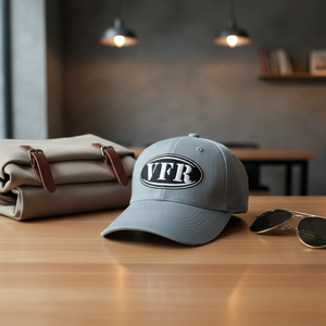 Gorra de Béisbol Bordada con Visera Curva Estructurada, Estilo Hip-Hop Urbano para Hombre, Diseño Completamente Cerrado de Algodón, para Uso en Exteriores - Product Image 1