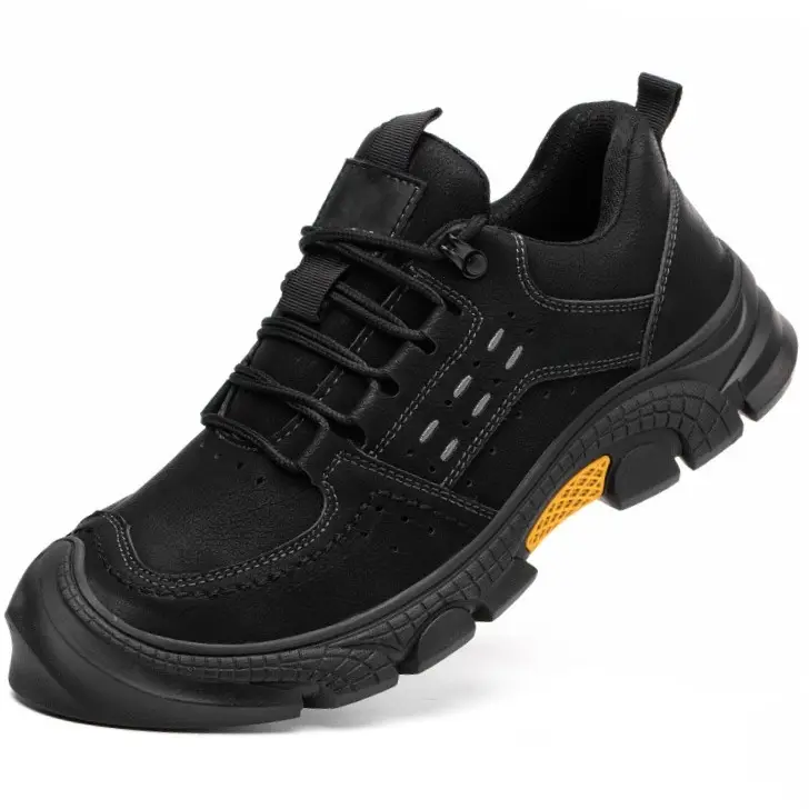 Sepatu keamanan Anti asam, sepatu keselamatan Anti asam, sepatu olahraga keselamatan jari kaki baja untuk pria dan wanita