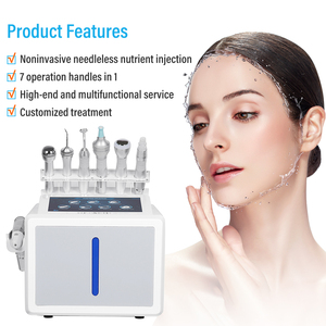 Nouvelle arrivée hydro oxigen facial 7 en 1 machine faciale de dermabrasion hydra avec injection de mésothérapie - Product Image 3