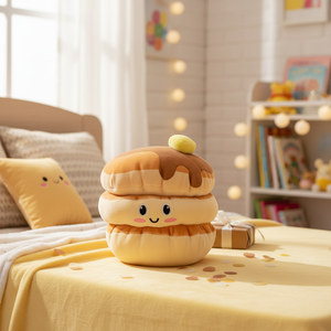 Peluche Moderno Marrone da 8 Pollici con Stampa Digitale, Modello Giocattolo NYFY-1229, Regalo di Compleanno, MOQ 100 - Product Image 2