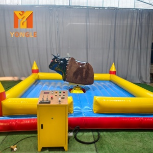 Machine de taureau gonflable commerciale pour centre commercial, jeu de taureau pour adultes, équipement sportif de rassemblement, location commerciale - Product Image 6