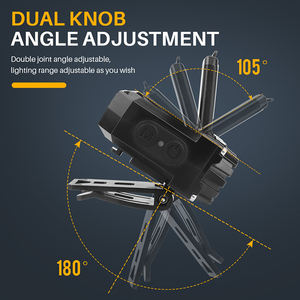 <span class=keywords><strong>Boruit</strong></span> Lámpara de carga Sensor de movimiento ajustable Faros LED Impermeable Emergencia USB Recargable Led Lámpara de cabeza Antorcha Faro - Product Image 6