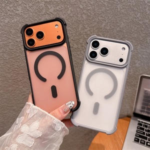 Funda Magnética Transparente Mate de Lujo a Prueba de Golpes con Carga Inalámbrica para iPhone 17 Air 16 15 14 13 12 11 Plus - Product Image 3