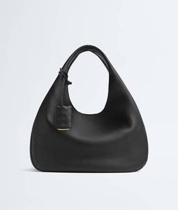 Bottega BV Travel Campana Shoulder Bag with Archival Silhouette in Supple Intrecciato Leather Featuring a Tie Closure Veneta - Product Image 1