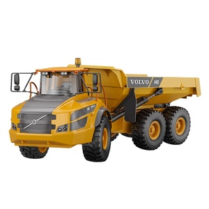 Đôi E 2.4G 1/20 khớp nối Hauler xe tải 6x6 kim loại xây dựng Dumper xe tải RC sở thích điều khiển vô tuyến - Product Image 1