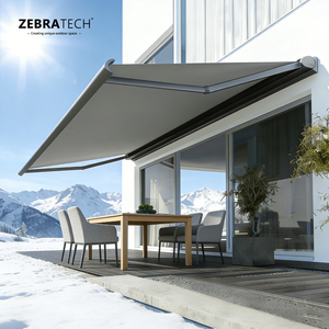 <span class=keywords><strong>Toldo</strong></span> <span class=keywords><strong>Extensible</strong></span> Impermeable para Pérgola de Aleación de Aluminio, Motorizado, para Uso Comercial en Exteriores, Sistema de Jardín - Product Image 2