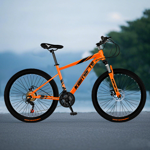 Bicicleta de Montaña KAIMARTE de 26 Pulgadas y 21 Velocidades, Lista para Enviar, Cuadro de Aleación de Aluminio, Suspensión de Aire, Neumáticos de 2.6 Pulgadas, Frenos de Disco, Unisex para Adultos - Product Image 1