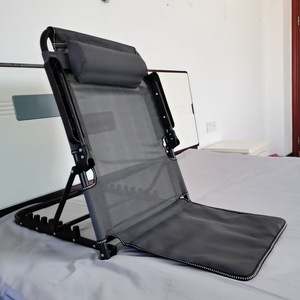 Outdoor Modern Moon Chair <b>Folding</b> Camping Chair Reclining Raised Backrest Portable Beach & Picnic Eco-Friendly - Product Image 6