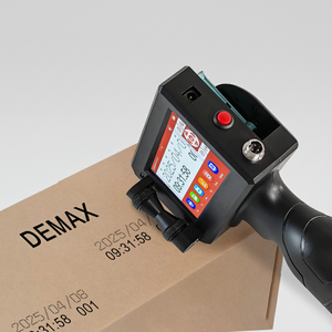 Imprimante jet d'encre multi-lignes 12,7 mm à prix abordable, machine de codage de date pour boîtes en carton - Product Image 1