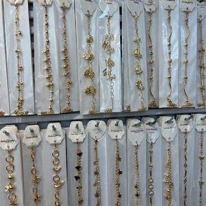 <span class=keywords><strong>Bracciali</strong></span> alla Moda all'Ingrosso, Bracciale a Farfalla in Acciaio Inossidabile Placcato Oro 18K, Bracciale a Catena in <span class=keywords><strong>Argento</strong></span> per Donne - Product Image 2