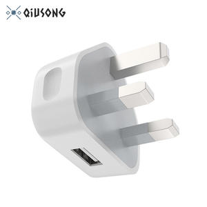 ที่ชาร์จไฟ USB 10W 5โวลต์<span class=keywords><strong>2</strong></span>แอมป์3ขาปลั๊ก UK ที่ชาร์จไฟ5โวลต์2A อะแดปเตอร์ USB สำหรับไอโฟน - Product Image 1