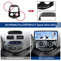 Autoradio Android Meihua 12,3 pouces pour Chevrolet Spark 2010-2015, écran partagé, montage sur tableau de bord, CarPlay sans fil, Android Auto, DSP