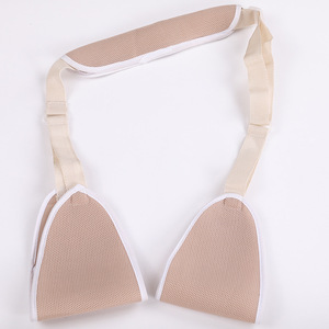 Sangle de fixation pour bras, taille unique, en tissu maillé, pour soutien de l'épaule et du coude, équipement de protection sportive pour adultes et enfants - Product Image 2
