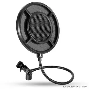 Yanmai PS-1 OEM ODM Microphone de studio professionnel Filtres anti-pop en maille métallique