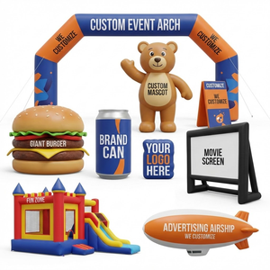 Promotion : Mascotte gonflable publicitaire, costume de chef, personnage personnalisé avec logo imprimé, <span class=keywords><strong>ballon</strong></span> publicitaire <span class=keywords><strong>pour</strong></span> événements - Product Image 3